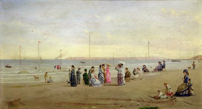 Seaside at Trouville by Henri Renard